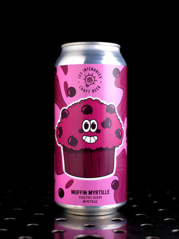 Les Intenables  Muffin Myrtille  Pastry Sour  6,7% - Quaff Webshop