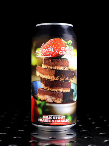 Mogwaï  Strawberry Fields Forever  Milk Stout Fraise Basilic  6% - Quaff Webshop