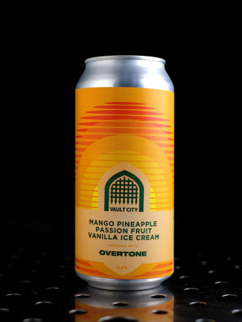 Vault City x Overtone  Mango Pineapple Passion Fruit Vanilla Ice Cream  Pastry Sour  8,4% - Quaff Webshop