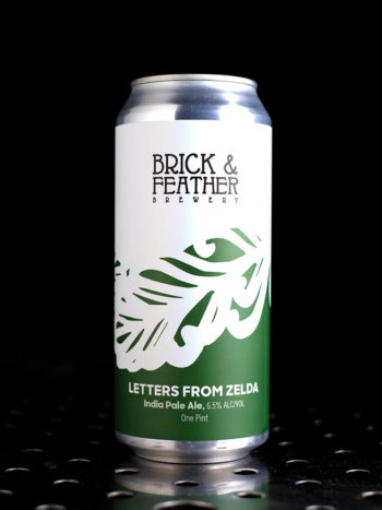 Brick & Feather  Letters From Zelda  American IPA  6,5% - Quaff Webshop