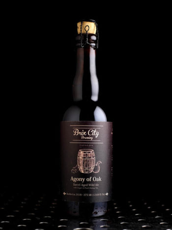 Brix City  Agony of Oak (2018)  Wild Ginger & Peach Tea BA Oak  5,5% - Quaff Webshop