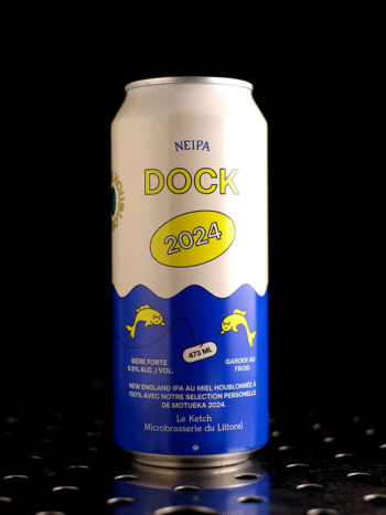 Le Ketch  Dock 2024  Motueka  NEIPA au Miel  6,5% - Quaff Webshop