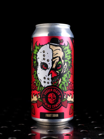 Sudden Death  Funeral Clown  Smoothie Sour Fraise Cream Cheese Vanille  5% - Quaff Webshop