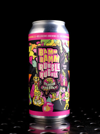 WeldWerks  Bamm Bamm Rubble Rubble: Now With Rainbow Sherbet  Sour Arc-En-Ciel  5,2% - Quaff Webshop