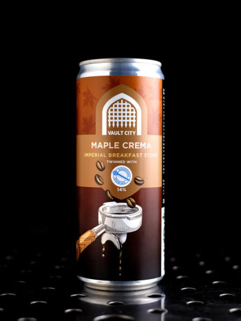 Vault City x Mikerphone  Maple Crema  Imperial Breakfast Stout Maple Coffee  14% - Quaff Webshop