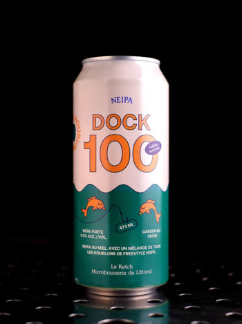 Le Ketch  Dock 100  Tous Les Houblons Freestyle  NEIPA au Miel  6,5% - Quaff Webshop