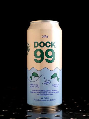 Le Ketch  Dock 99  Double NEIPA au Miel  8% - Quaff Webshop