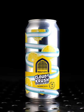 Vault City  Cloudy Krush  DH Sour Citron Orange sans alcool  0,5% - Quaff Webshop