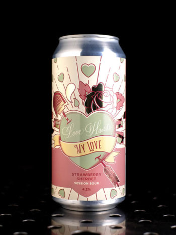 Vault City  Love Hurts  Sour Sorbet Fraise  4,2% - Quaff Webshop