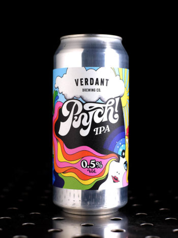 Verdant  Psych!  IPA sans alcool  0,5% - Quaff Webshop